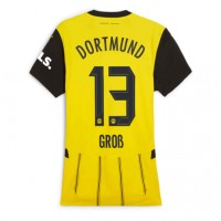 Camisa de time de futebol Borussia Dortmund Pascal Gross #13 Replicas 1º Equipamento Feminina 2024-25 Manga Curta